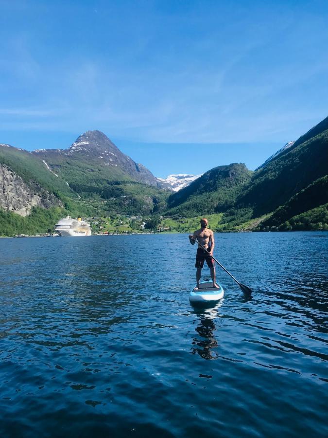 Solhaug Fjordcamping Geiranger Exterior foto